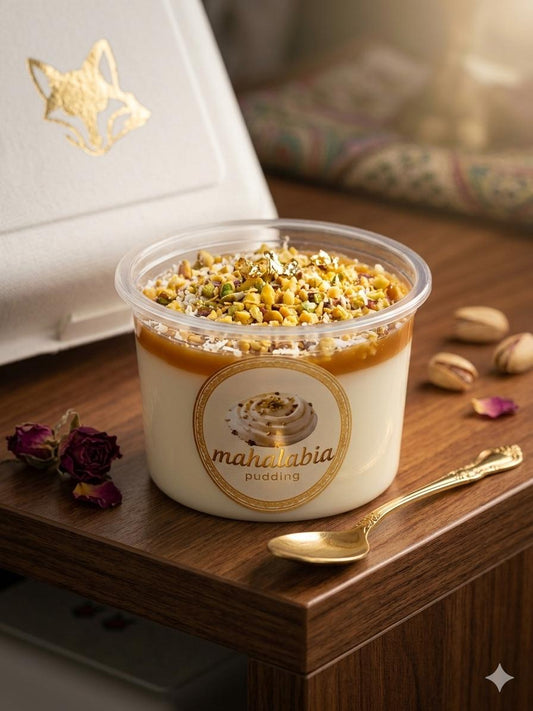 Mahalabia Gold & Pistachio